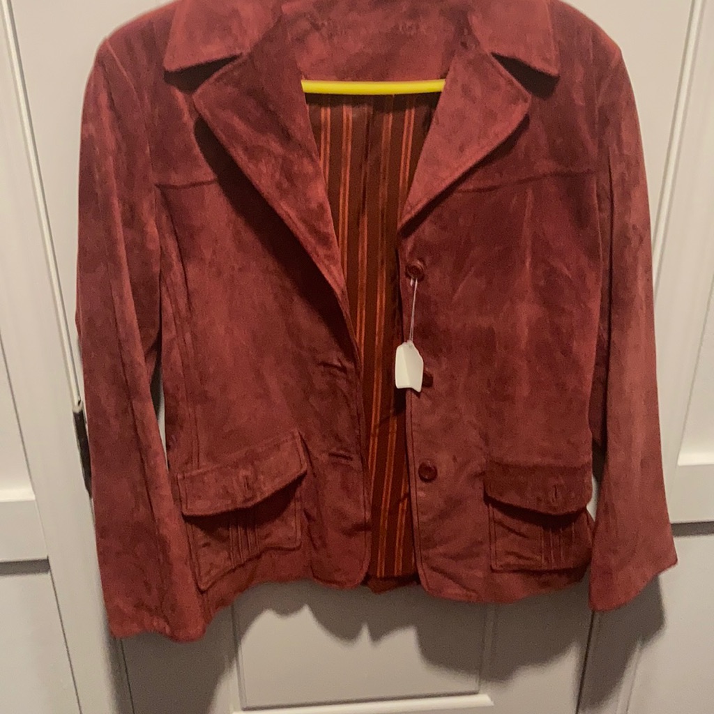 100 Suede Leather RO Reilly Olmes Jacket